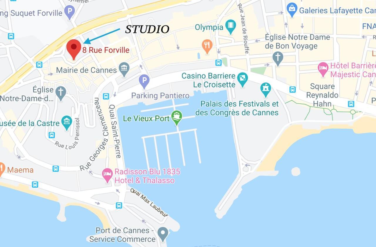 Ferienwohnung Studi'o Soleil Cannes Exterior foto